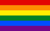 Pride Rainbow Flag wall sticker
