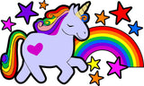 Unicorn Rainbow Wall Sticker