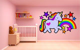 Unicorn Rainbow Wall Sticker