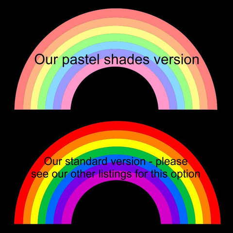 Pastel Rainbow wall sticker