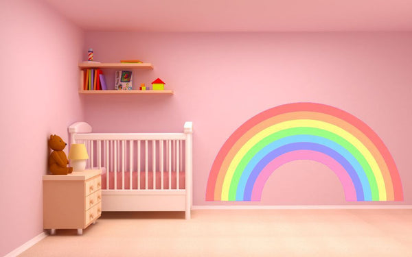 Pastel Rainbow wall sticker